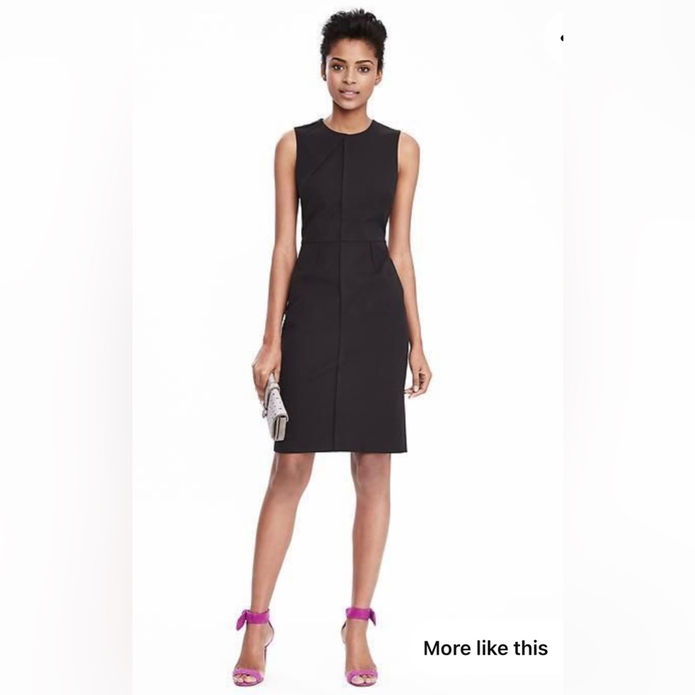 Banana Republic bi stretch sheath dress size 4